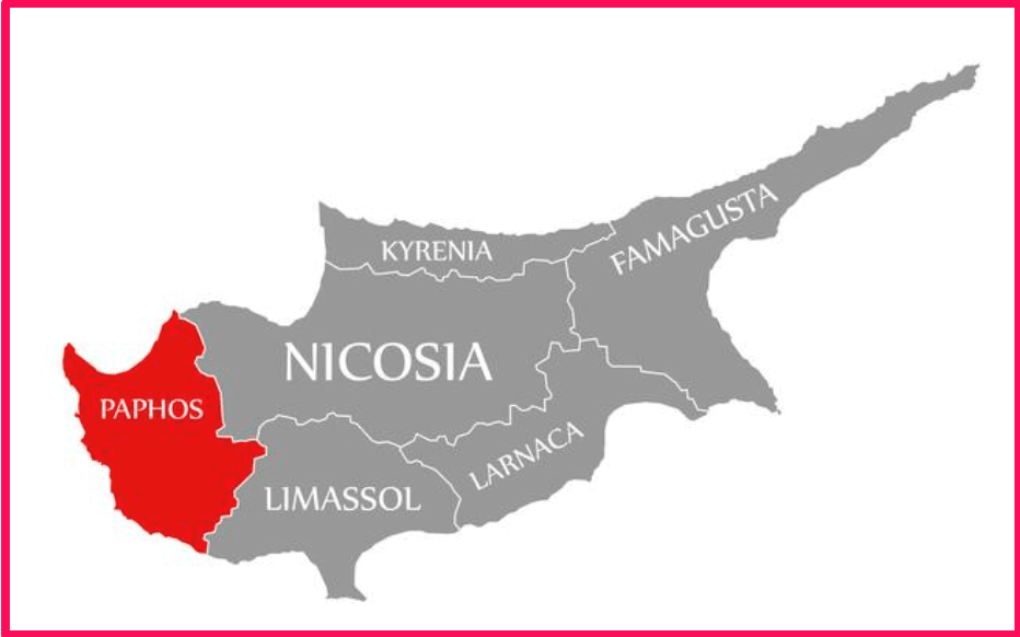 Map of Paphos