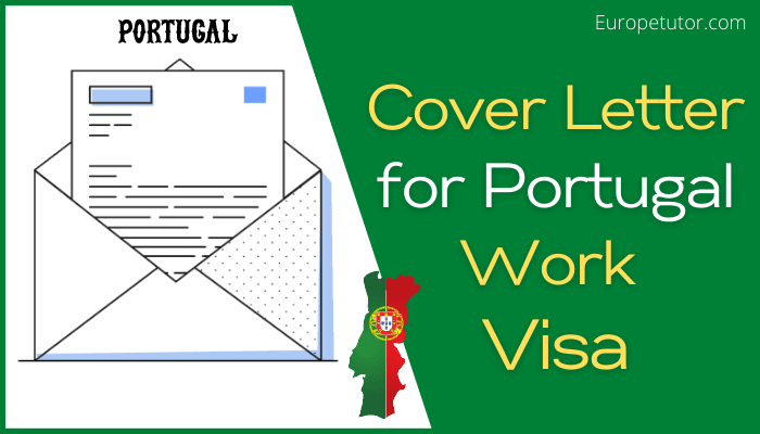Cover letter for Portugal work visa