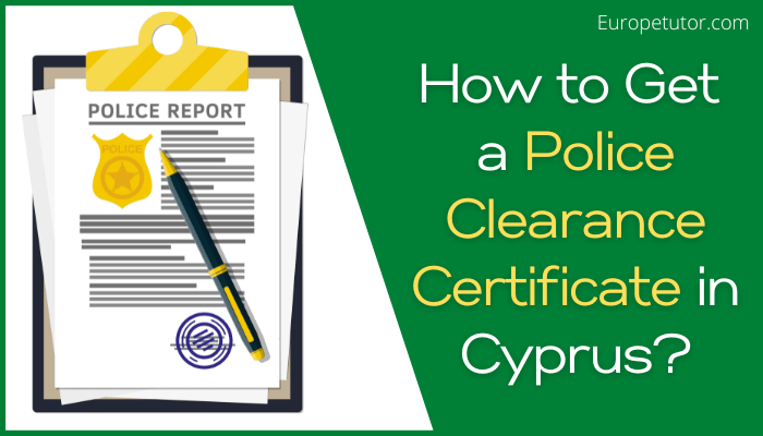 How To Get A Criminal Record Check in Cyprus